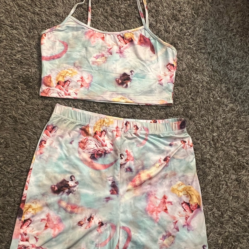 Summer Women's Angel Printed Set